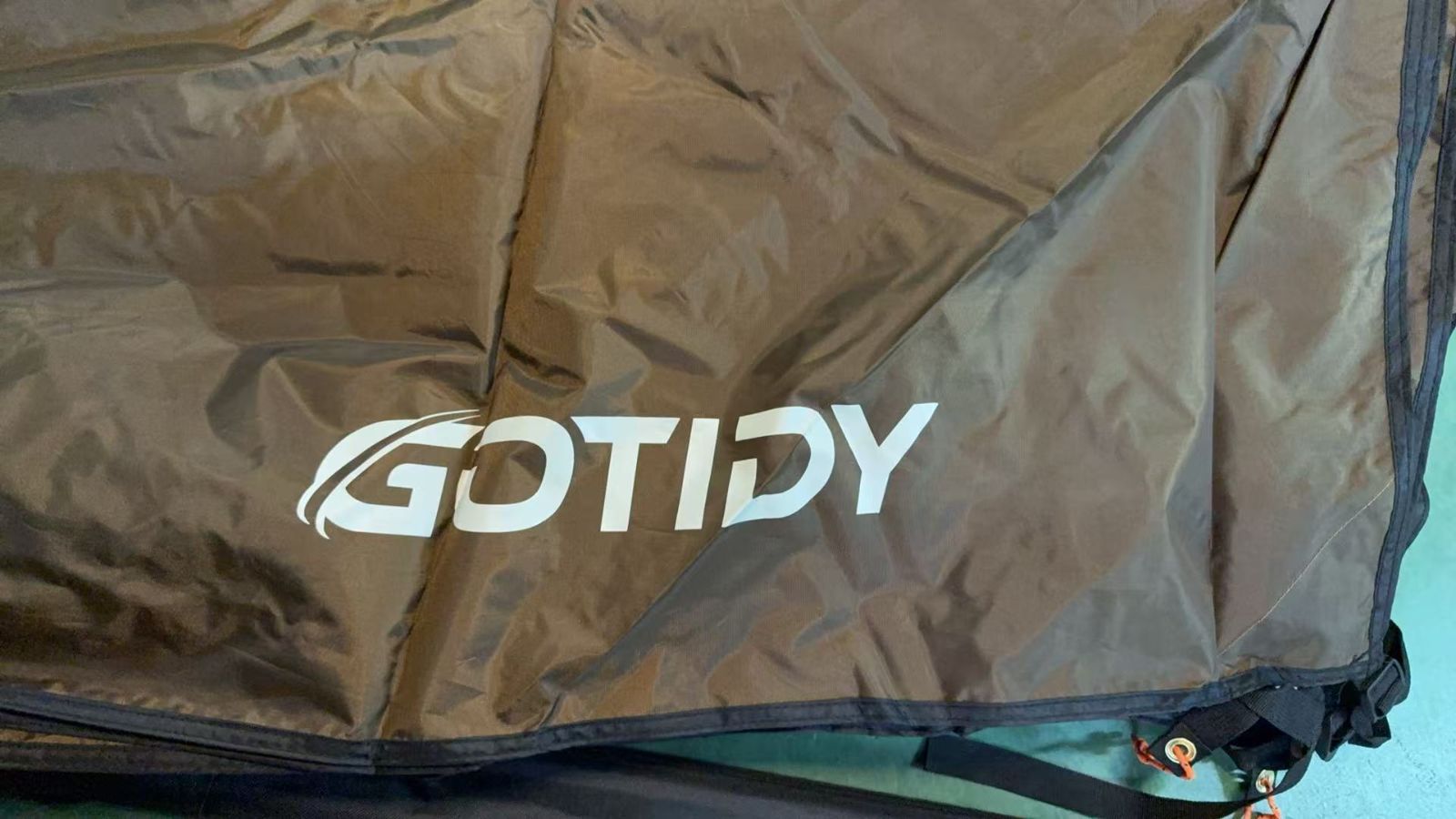 GOTIDYカーサイドタープ ワンタッチ 車 タープ テンションポール伸縮版