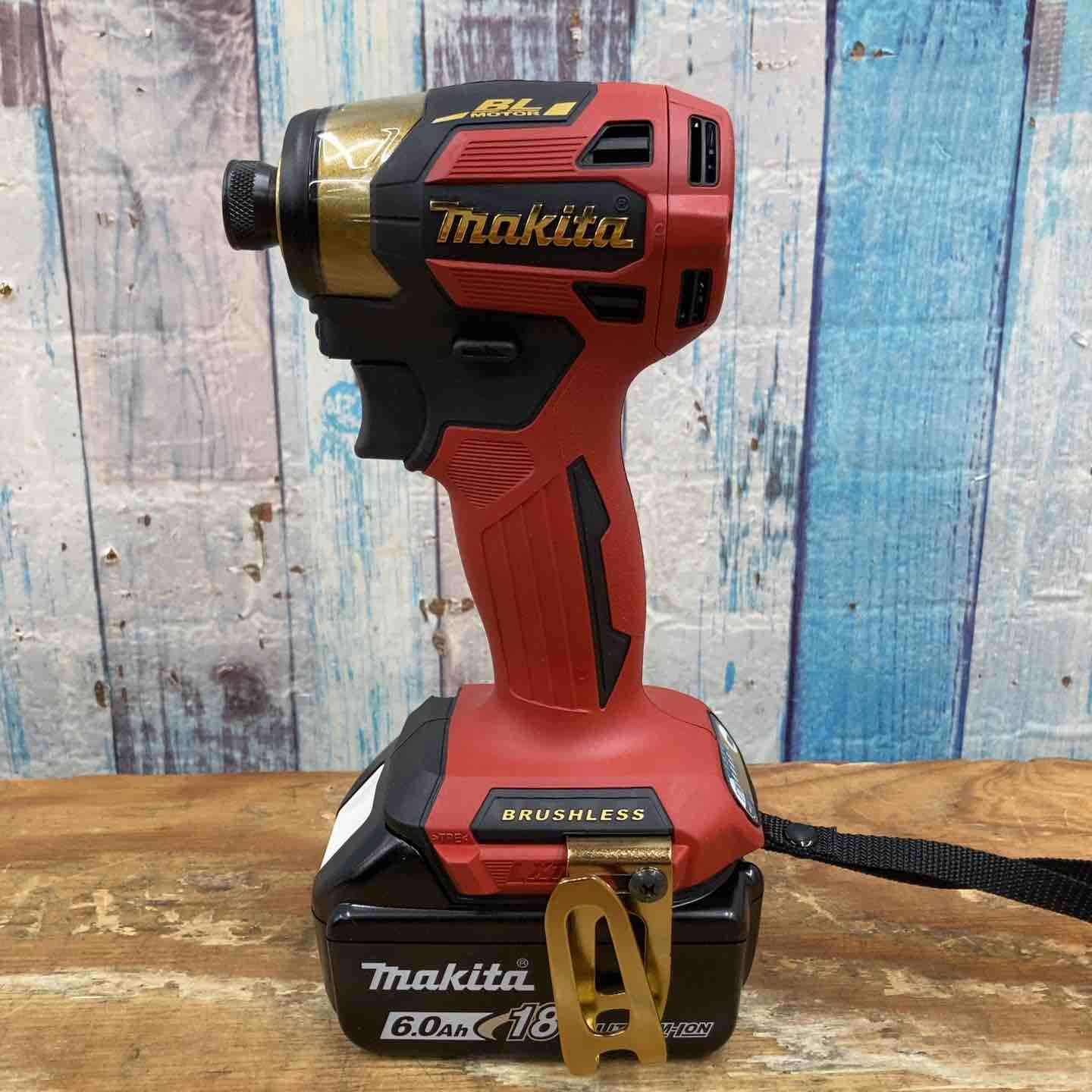 ♥品 マキタ makita コードレスインパクトドライバー ムレッド 20周年 色 ムカラー 柏店
