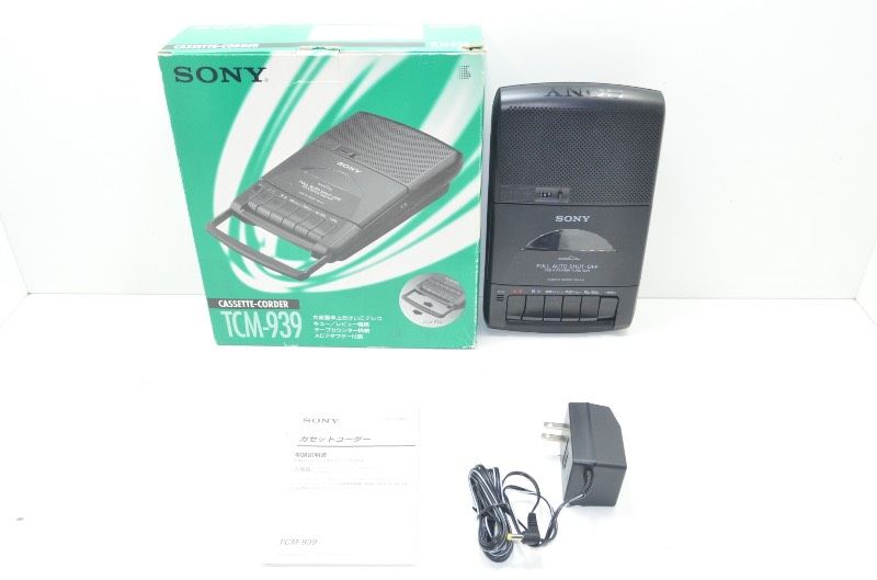 【未使用】 SONY TCM-939 カセットレコーダー TCM-939 | テープレコーダー | ソニー