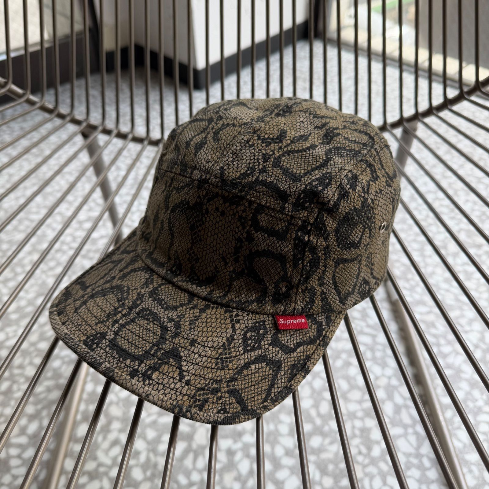 Supreme 90’s python cap size Free オールドシュプリーム アメリカ製 90年代 パイソン 帽子 キャップ ストリート 横ノリ