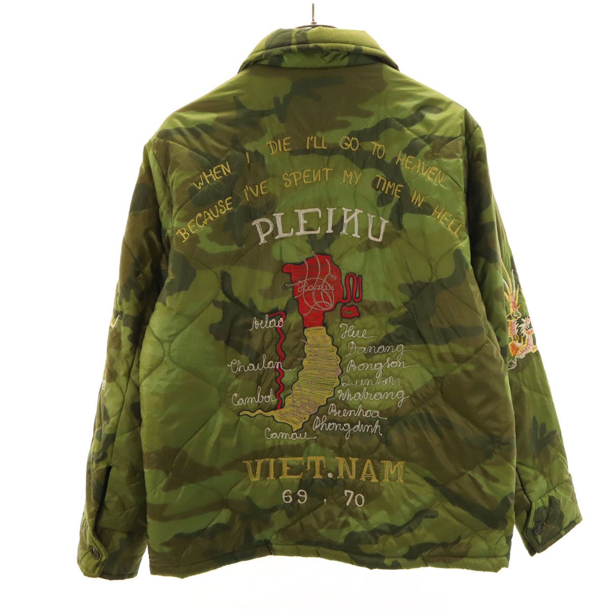 東洋エンタープライズ テーラー東洋 カモフラ柄 ベトナムマップ