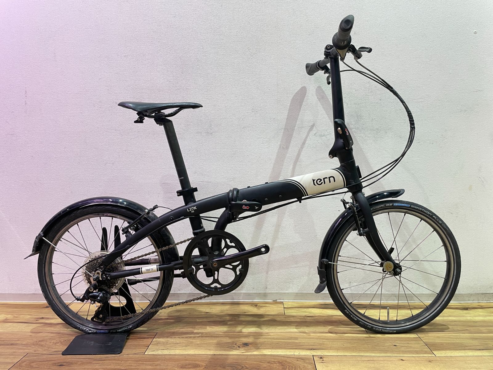 未整備品 Tern ターン Link N 8 リンクN 2013 1 s アルミ 折りたたみ自転車 ミニベロ 1388