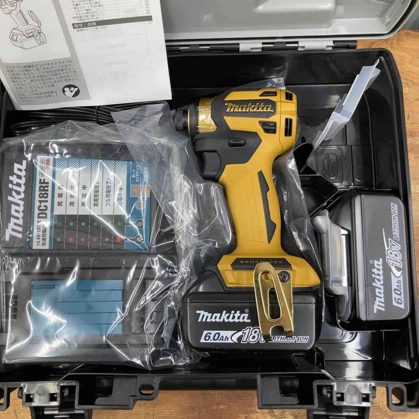 未使用品】マキタ makita コードレスインパクトドライバー TD173DGXPY 