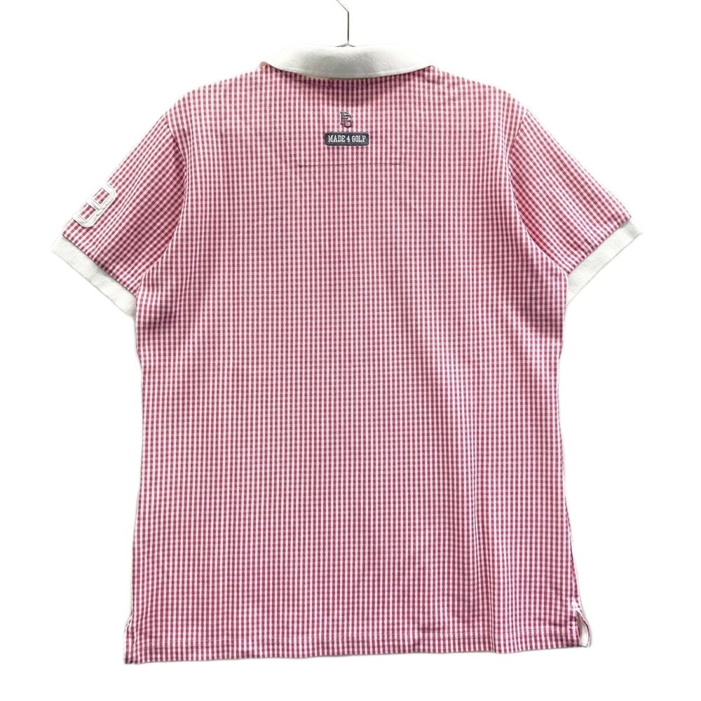 サイズ：6 PEARLY GATES パーリーゲイツ 半袖ポロシャツ チェック柄