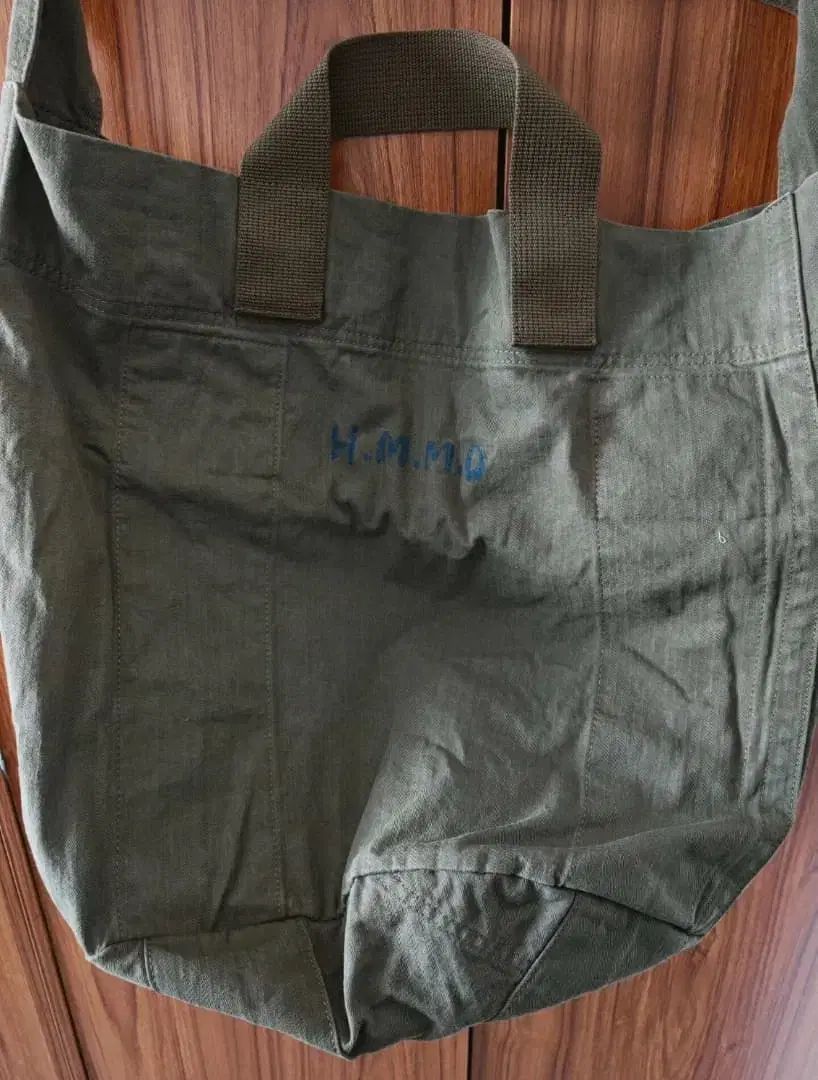 HUMAN MADE ミリタリーグリーン ショルダートートバッグ HUMAN MADE ミリタリー グリーン ショルダーバッグ トートバッグ