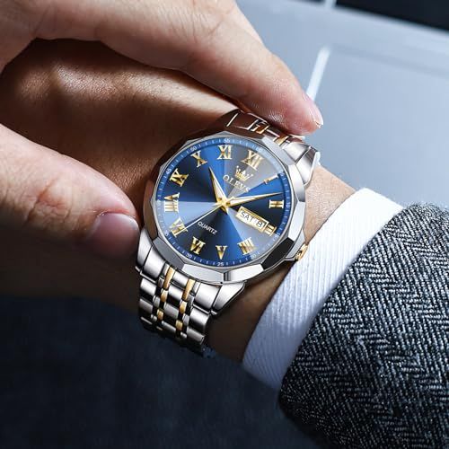 ゴールドシルバー ステンレスバンド