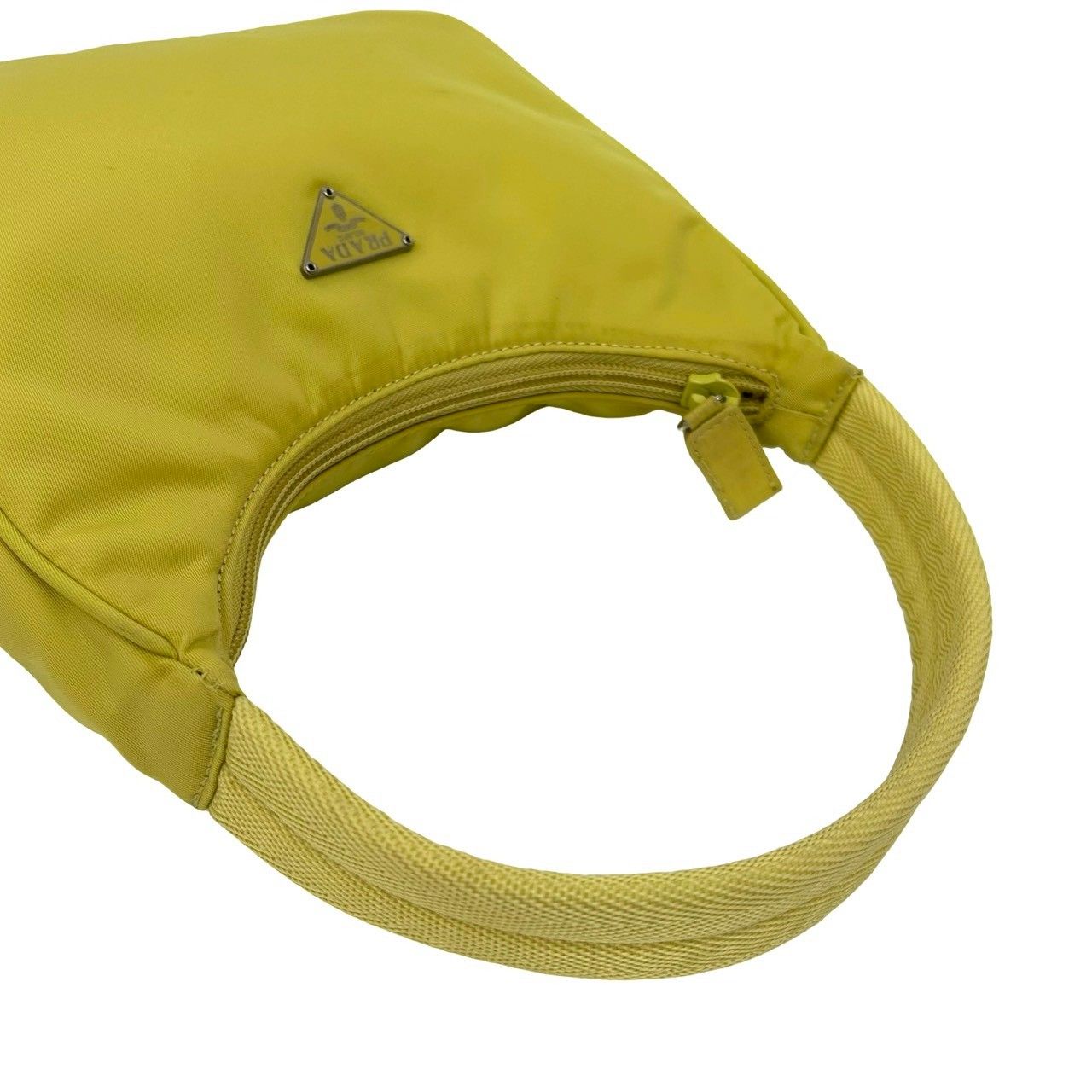 極美品 プラダ ハンドバッグ 三角ロゴ ナイロン サフィアーノレザー イエロー 2559022128.jpg?1744884720