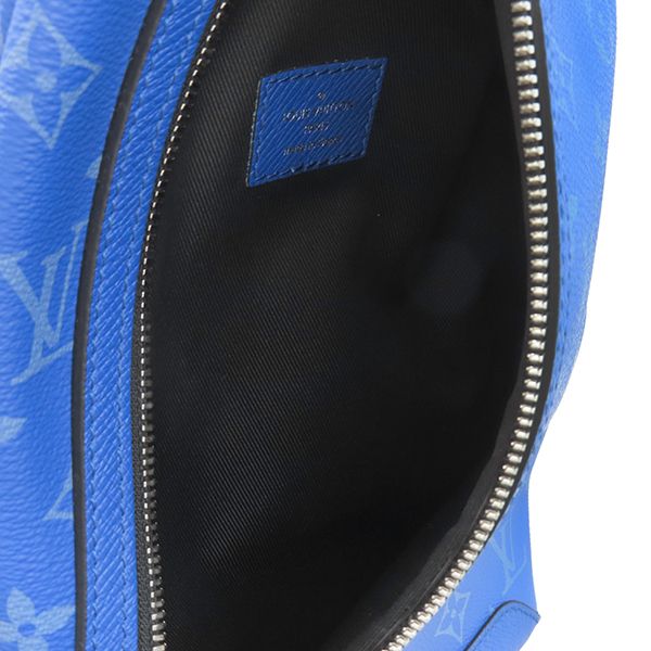 ルイヴィトン LOUIS VUITTON ボディバッグ デュオ スリングバッグ モノグラムキャンバス タイガ タイガラマ アガベ シルバー金具 青 クロスボディ M 31075 RFID 箱 デニム ボディバッグ ウエストポーチ 