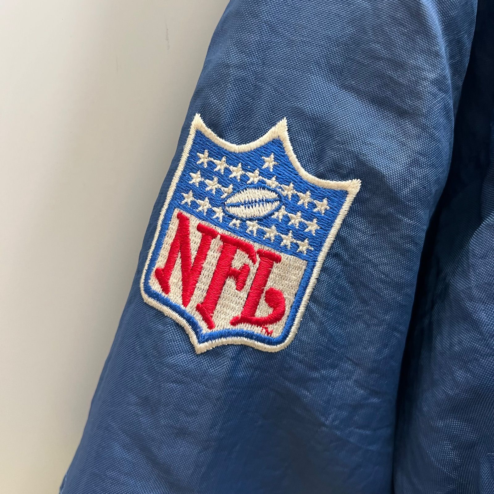 STARTER 90s vintage NFL Dallas Cowboys half zip puff jacket S