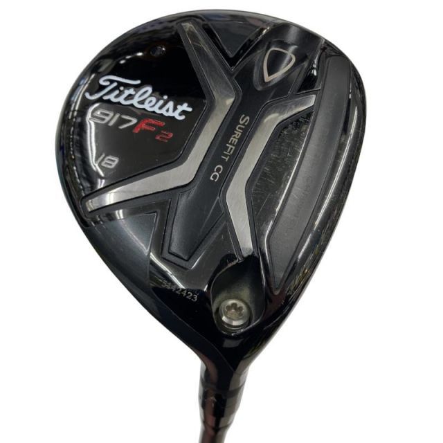 タイトリスト　917 フェアウェイウッド　中古品 中古】 タイトリスト 917 F2 18° フェアウェイウッド FW リシャフト