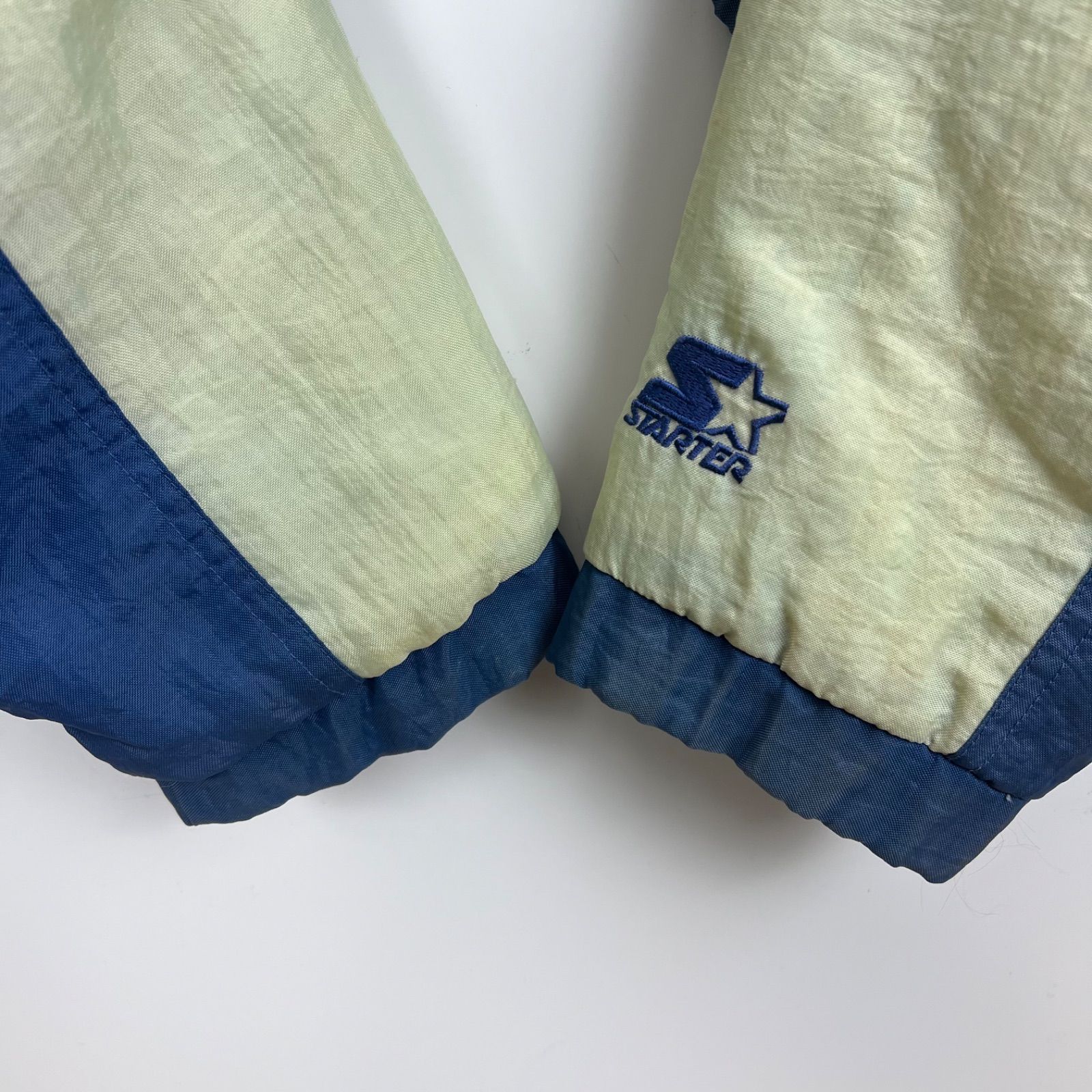STARTER 90s vintage NFL Dallas Cowboys half zip puff jacket S 