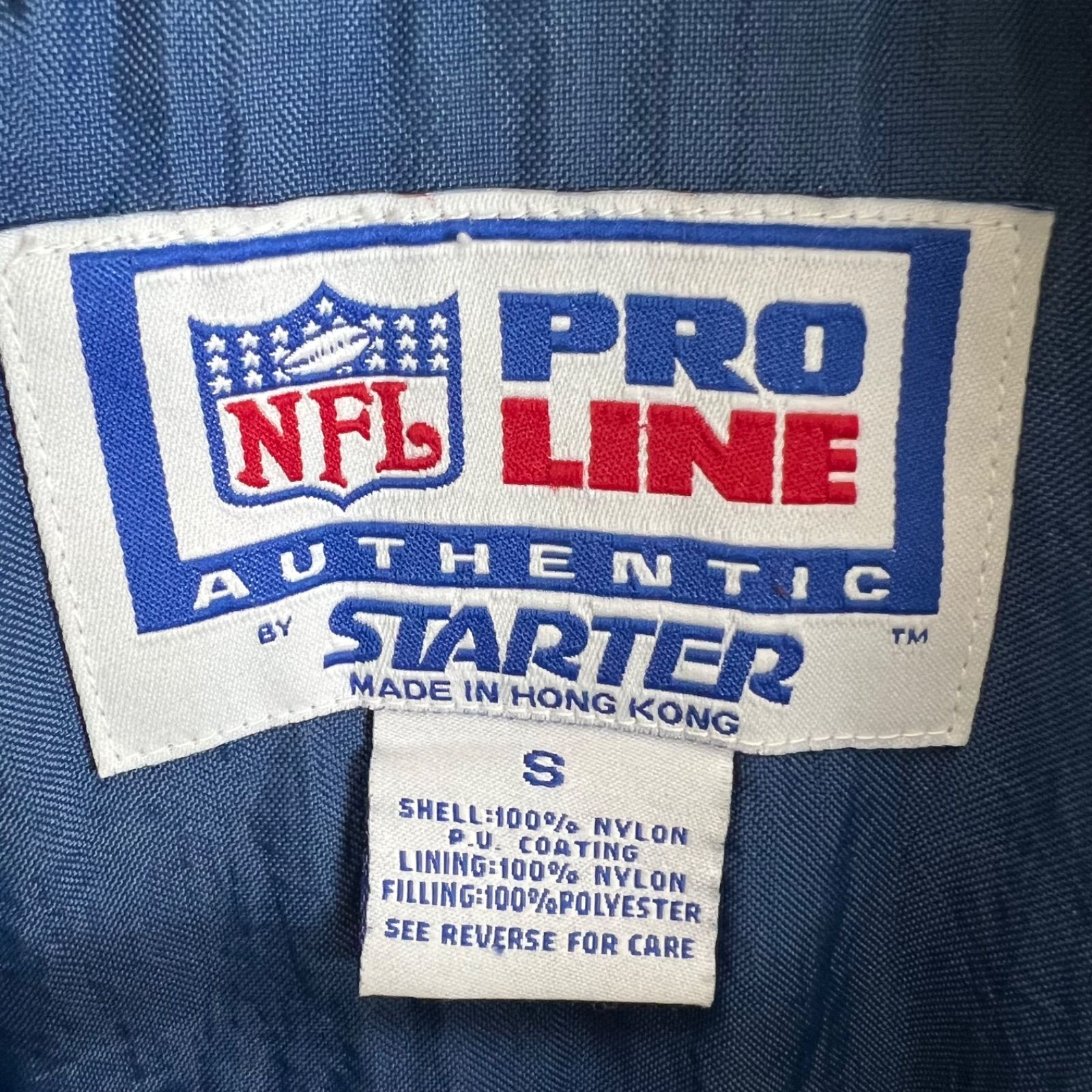 STARTER 90s vintage NFL Dallas Cowboys half zip puff jacket S 