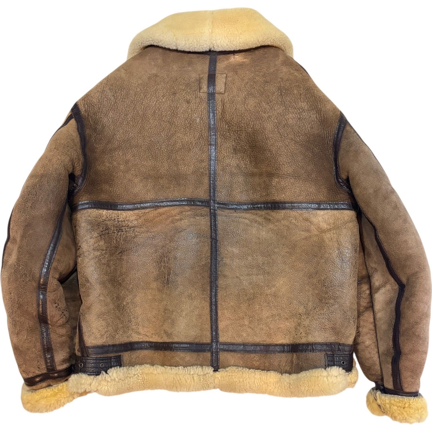 90s USA製 AVIREX B-3 Flight JKT 40 BROWN アヴィレックス ブラウン 