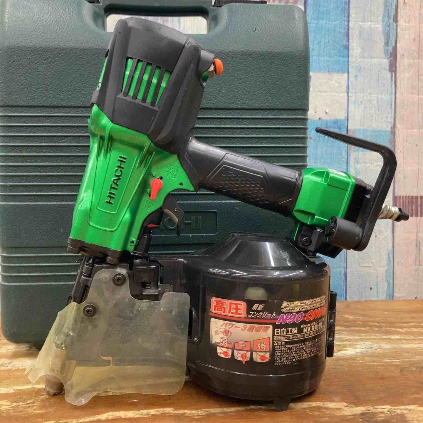 ハイコーキ HIKOKI 旧 日立工機 高圧エア釘打ち機 NV 90 HR SL 柏店
