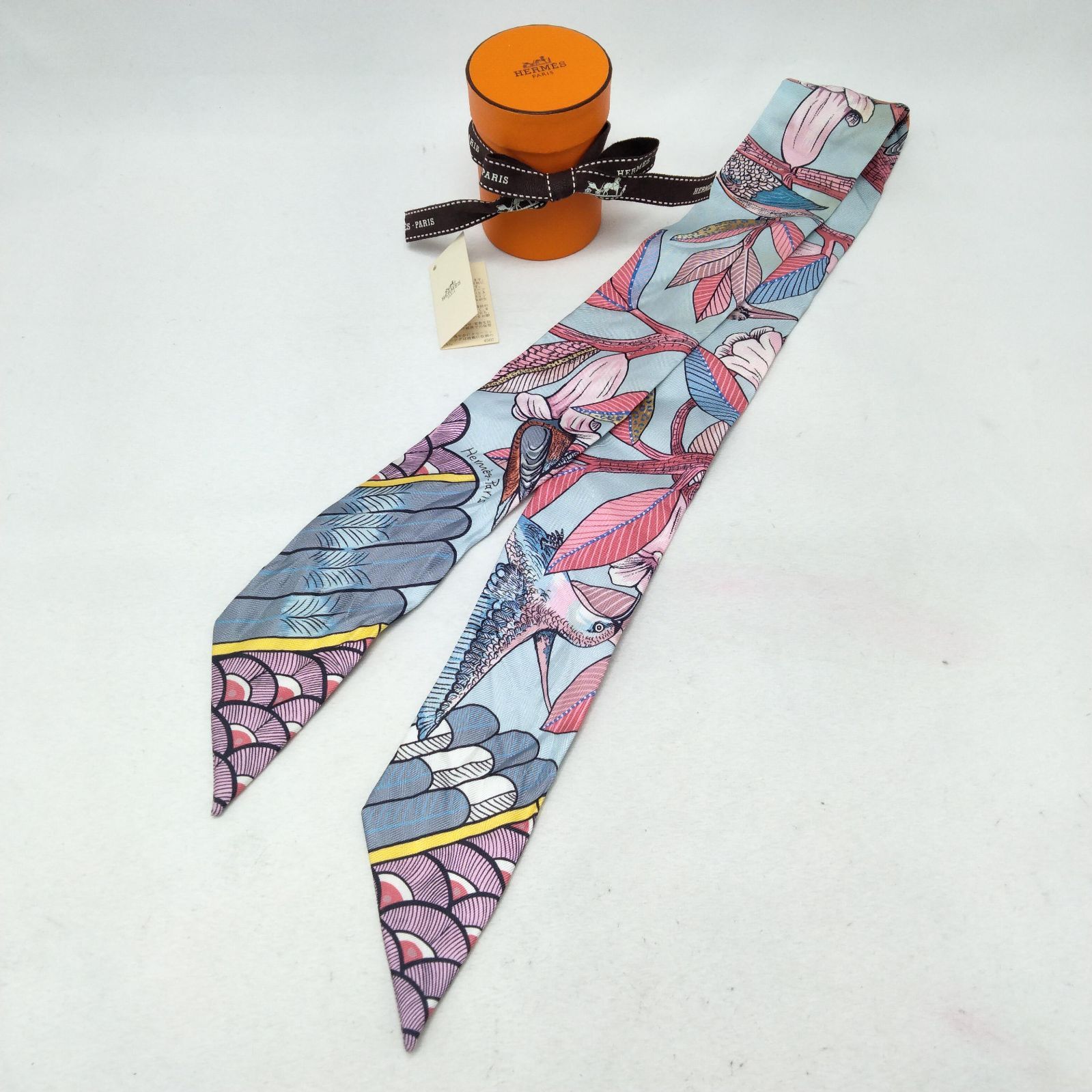 エルメス HERMES スカーフ ツイリー ツリーオブソング ✨️HERMES✨️エルメス ツイリー Tree of song ツリーオブソング