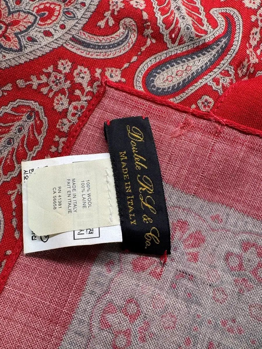 RRL ダブルアールエル ベイズリー バンダナ