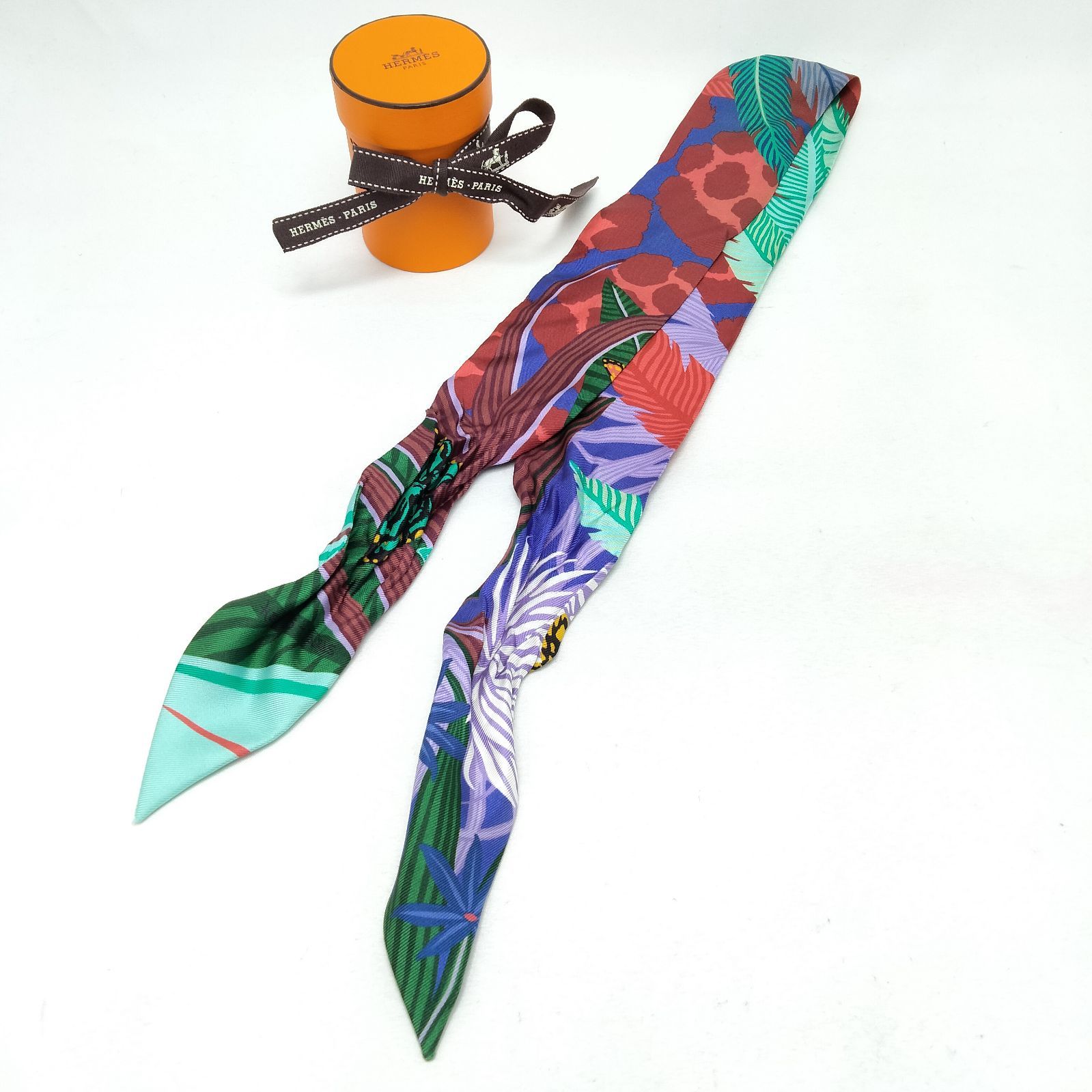 ✨️HERMES✨️エルメス ツイリー JAGUAR QUETZAL ジャガー ケツァール