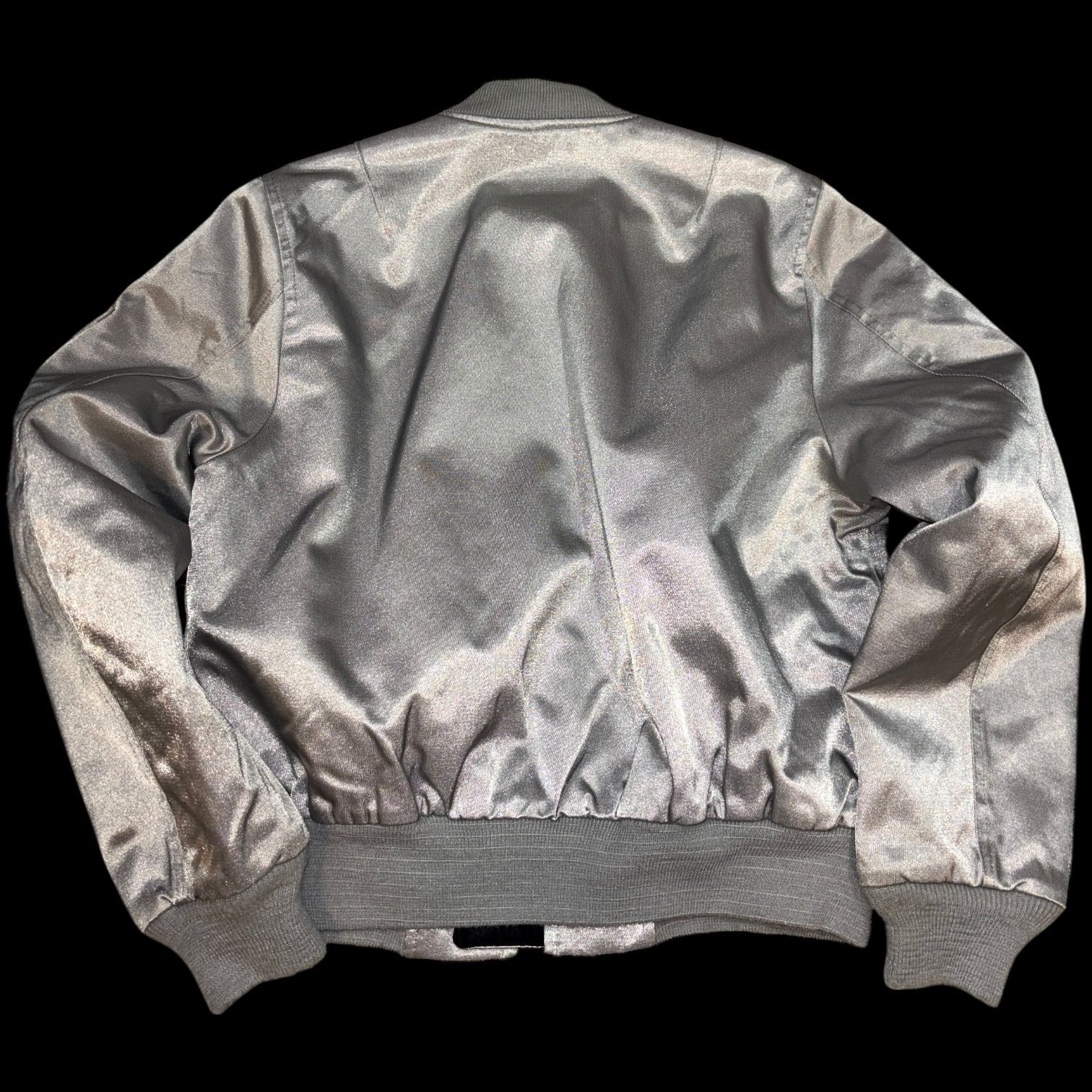 88年 USA製 SPIEWAK M-1 Flight JKT 38 シルバー スパワック フライト