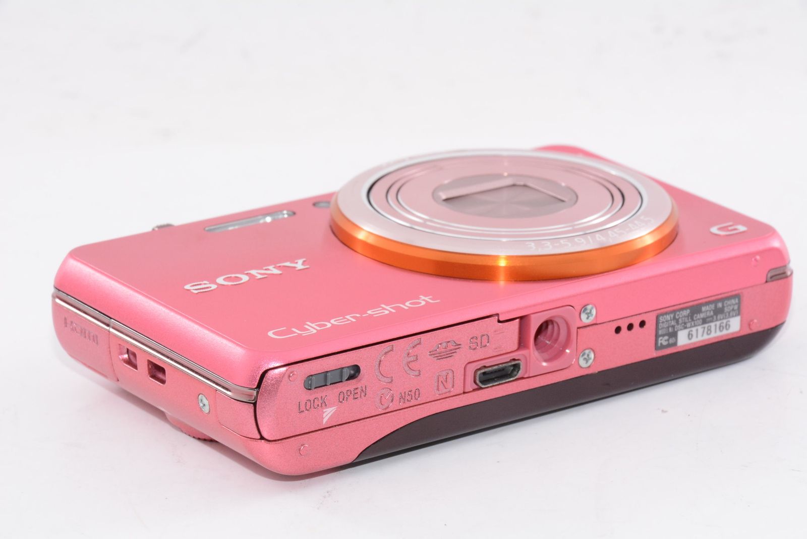  外観特上級 ソニー SONY Cyber shot WX 100 ピンク コンパクトデジタルカメラ デジタルカメラ