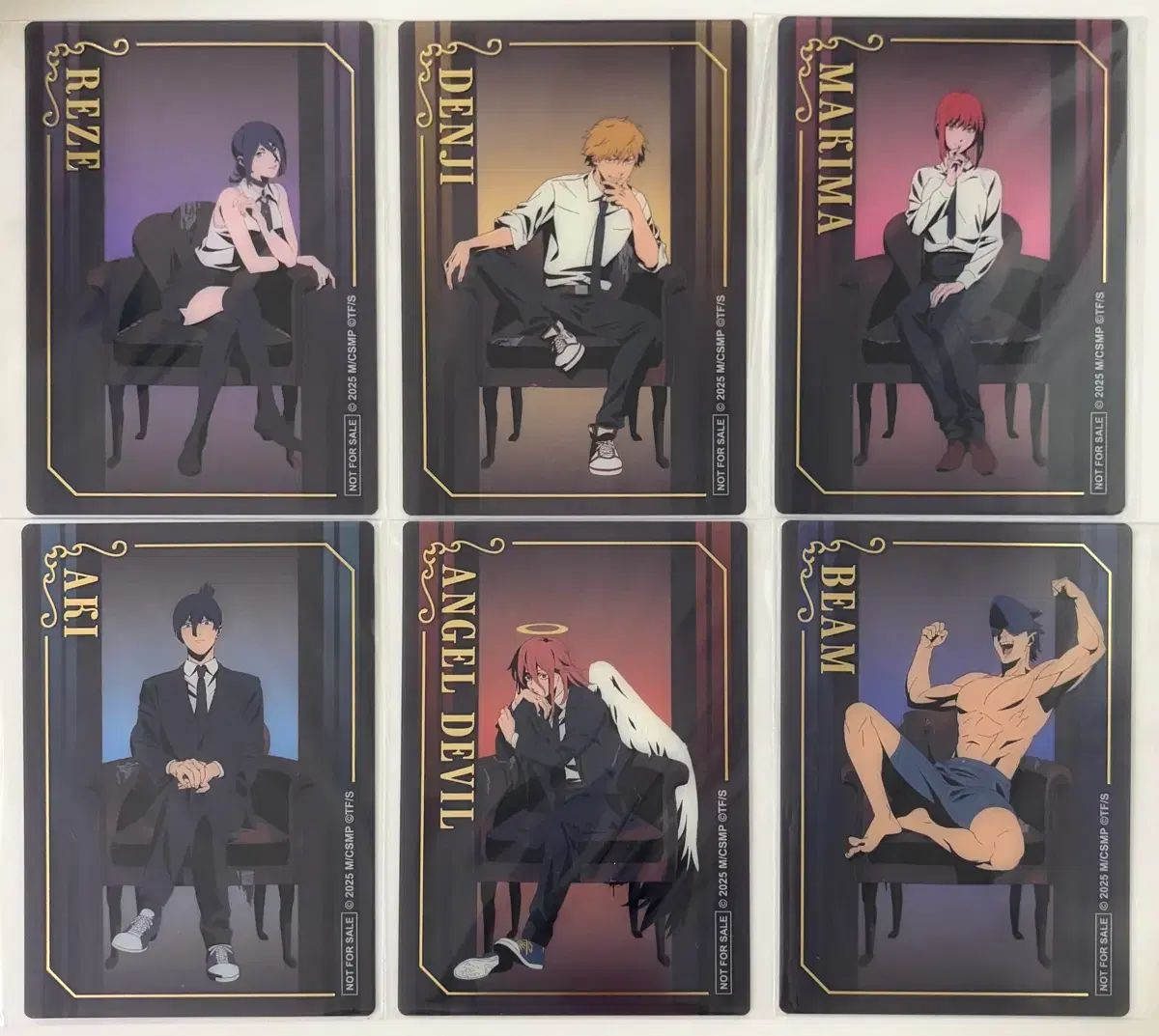 チェンソーマン 劇場版 ポップアップ カード レゼ デンジ マキマ アキ 天使の悪魔 テンシ 빔 まとめ