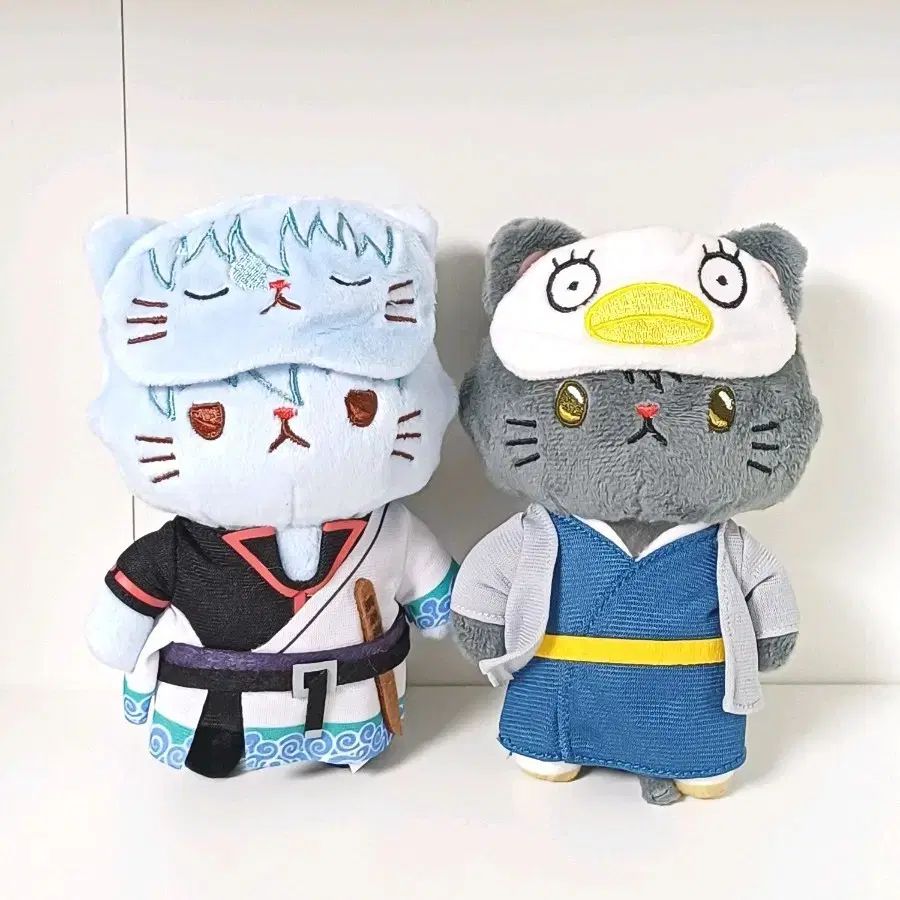 まとめ）銀魂 銀時 桂 猫 ぬいぐるみ - メルカリ