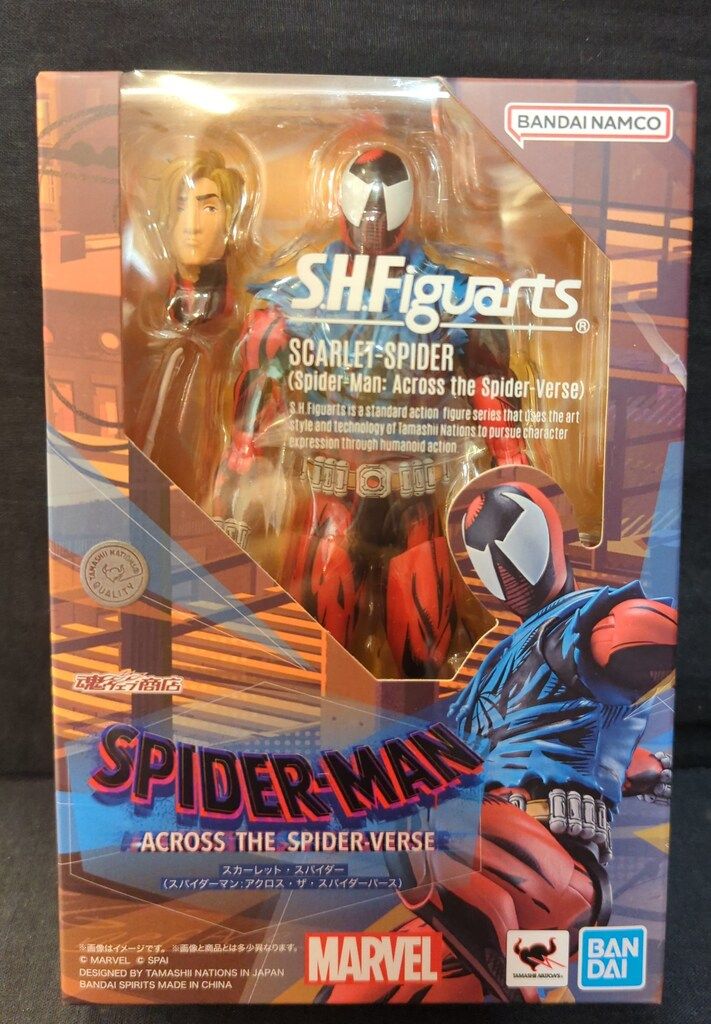 BANDAI SPIRITS S H Figuarts スカーレットスパイダー スパイダーマン アクロス ザ スパイダーバース