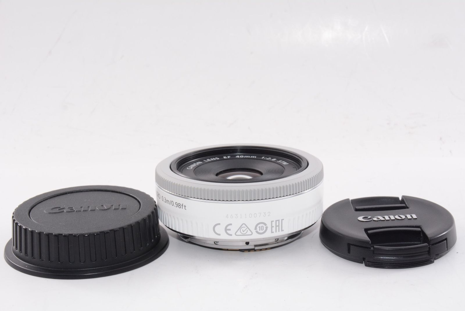  外観特上級 Canon EF 40 mm F 2 8 STM ホワイト レンズ(単焦点) カメラ