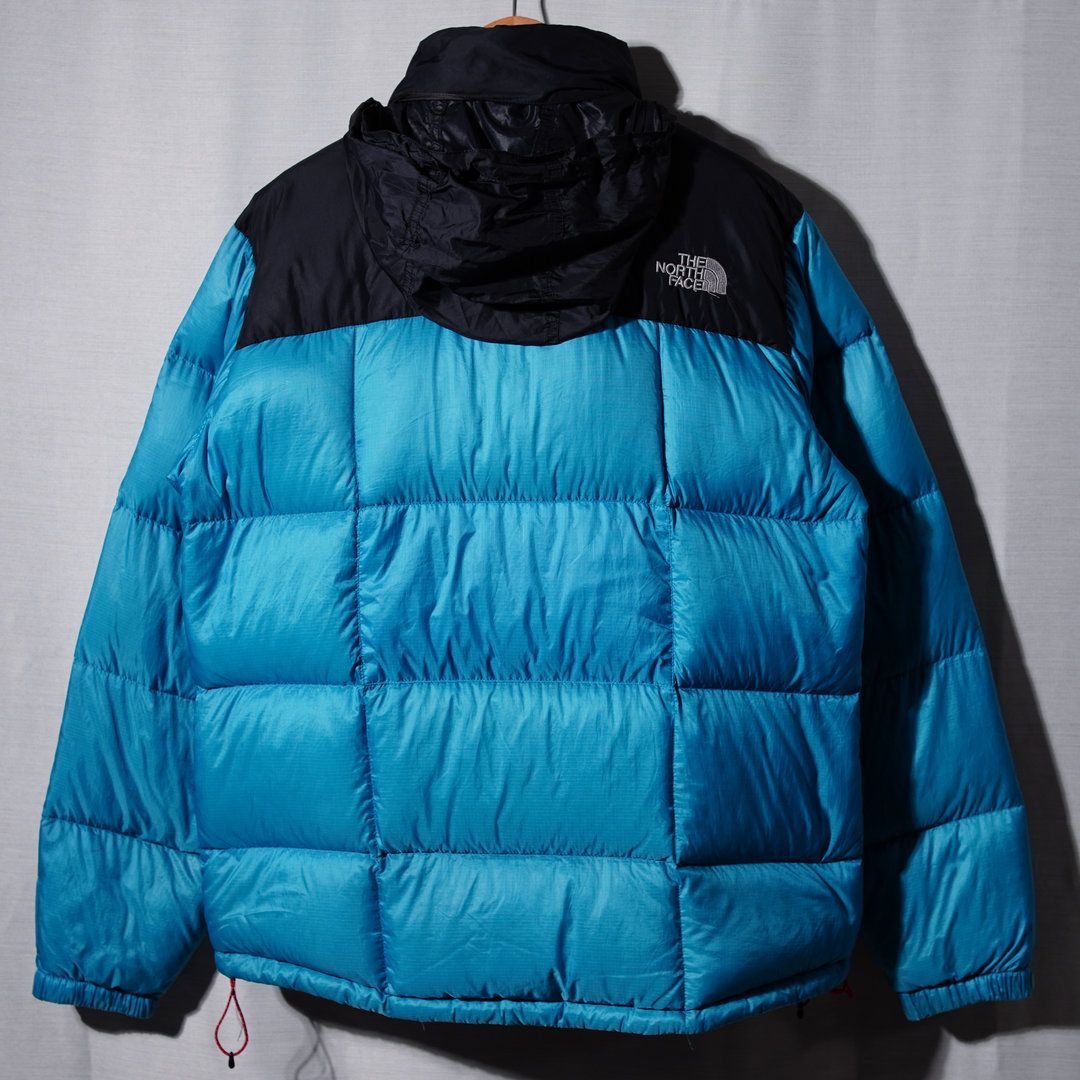 まゅりん　 ダウン　サミットシリーズ　850フィル　ブルー THE NORTH FACE ノースフェイス ダウンジャケット ブルー ブラック