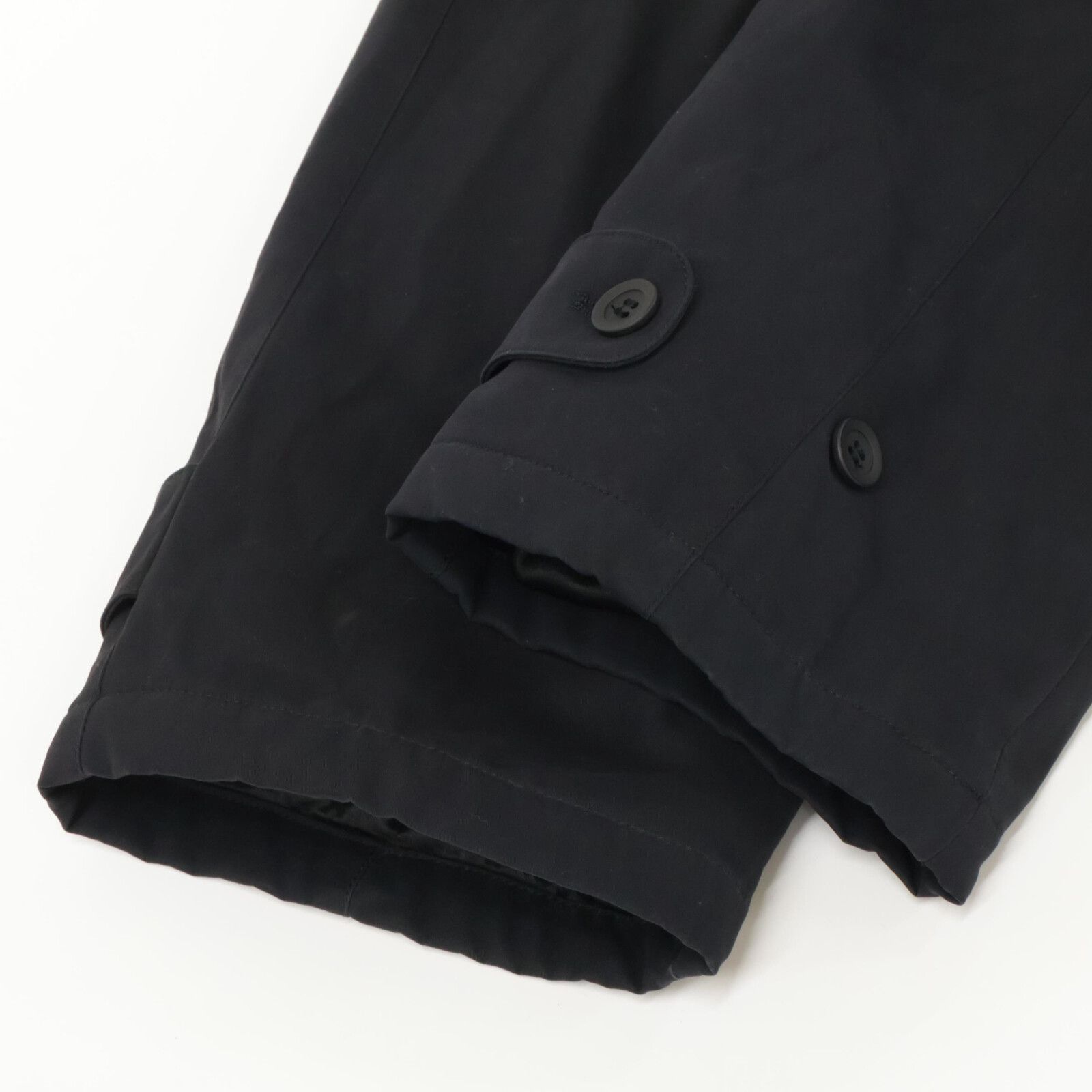 GIORGIO ARMANI ジョルジオアルマーニ ﾈｲﾋﾞｰ ｺｯﾄﾝ ｽﾃﾝｶﾗｰｺｰﾄ 48 - メルカリ