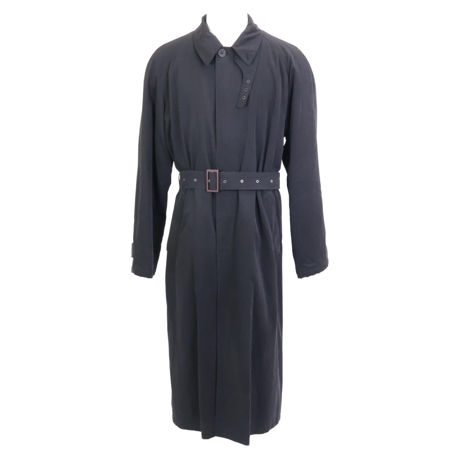 GIORGIO ARMANI ジョルジオアルマーニ ﾈｲﾋﾞｰ ｺｯﾄﾝ ｽﾃﾝｶﾗｰｺｰﾄ 48 - メルカリ