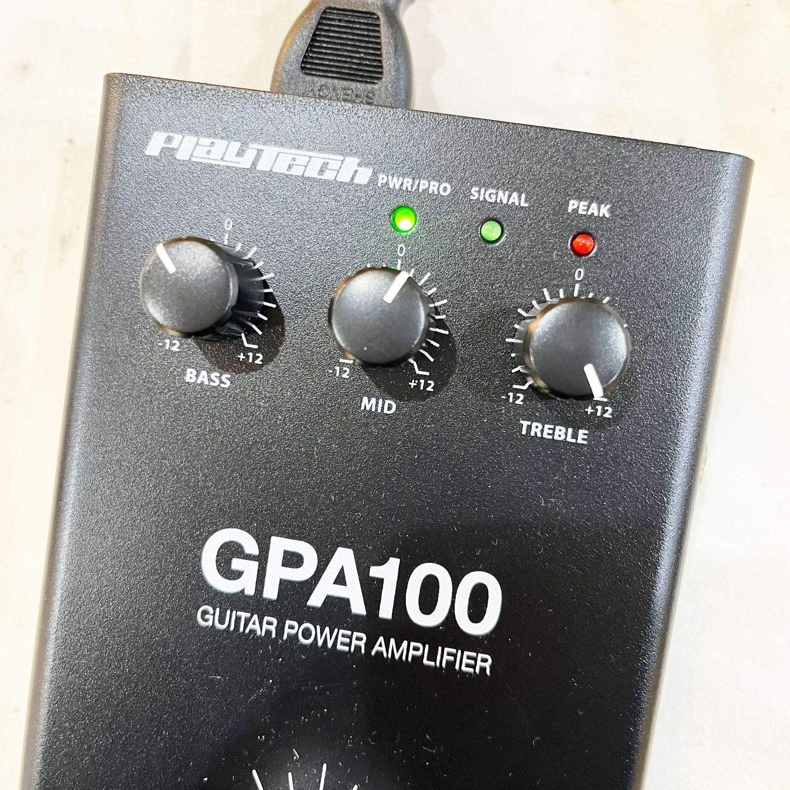 中古美品○PLAYTECH/プレイテック○ペダル型パワーアンプ GPA-100