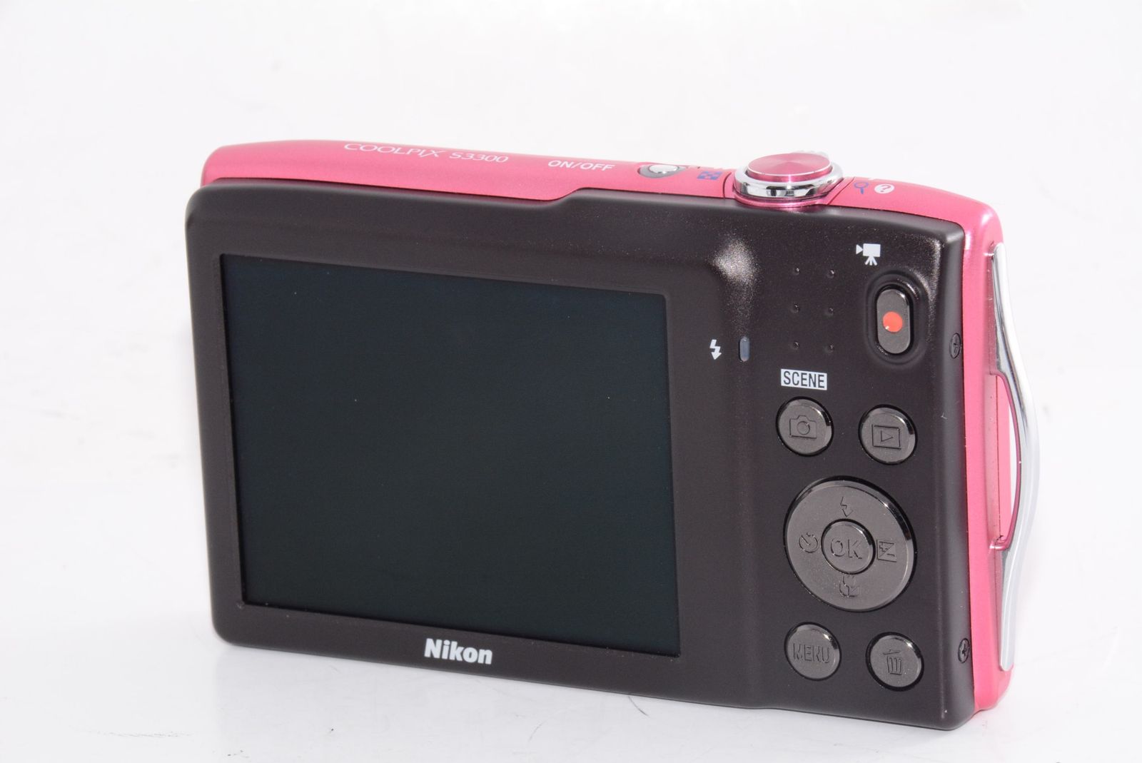 外観特上級 Nikon COOLPIX S 3300 ストロベリーピンク