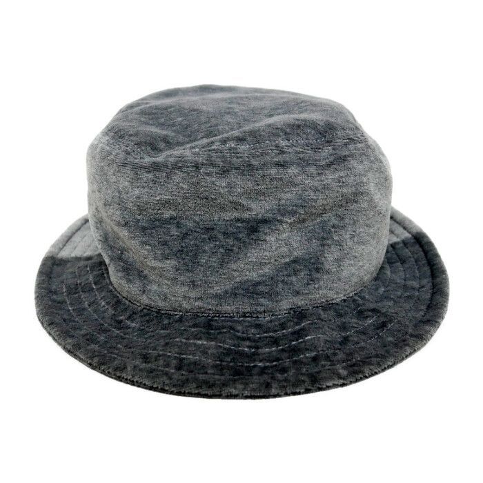 TBPR タイトブース 正規 24 AW VELOUR BUCKET HAT ベロアバケットハット FW H 04 Heather Grey ヘザーグレー M