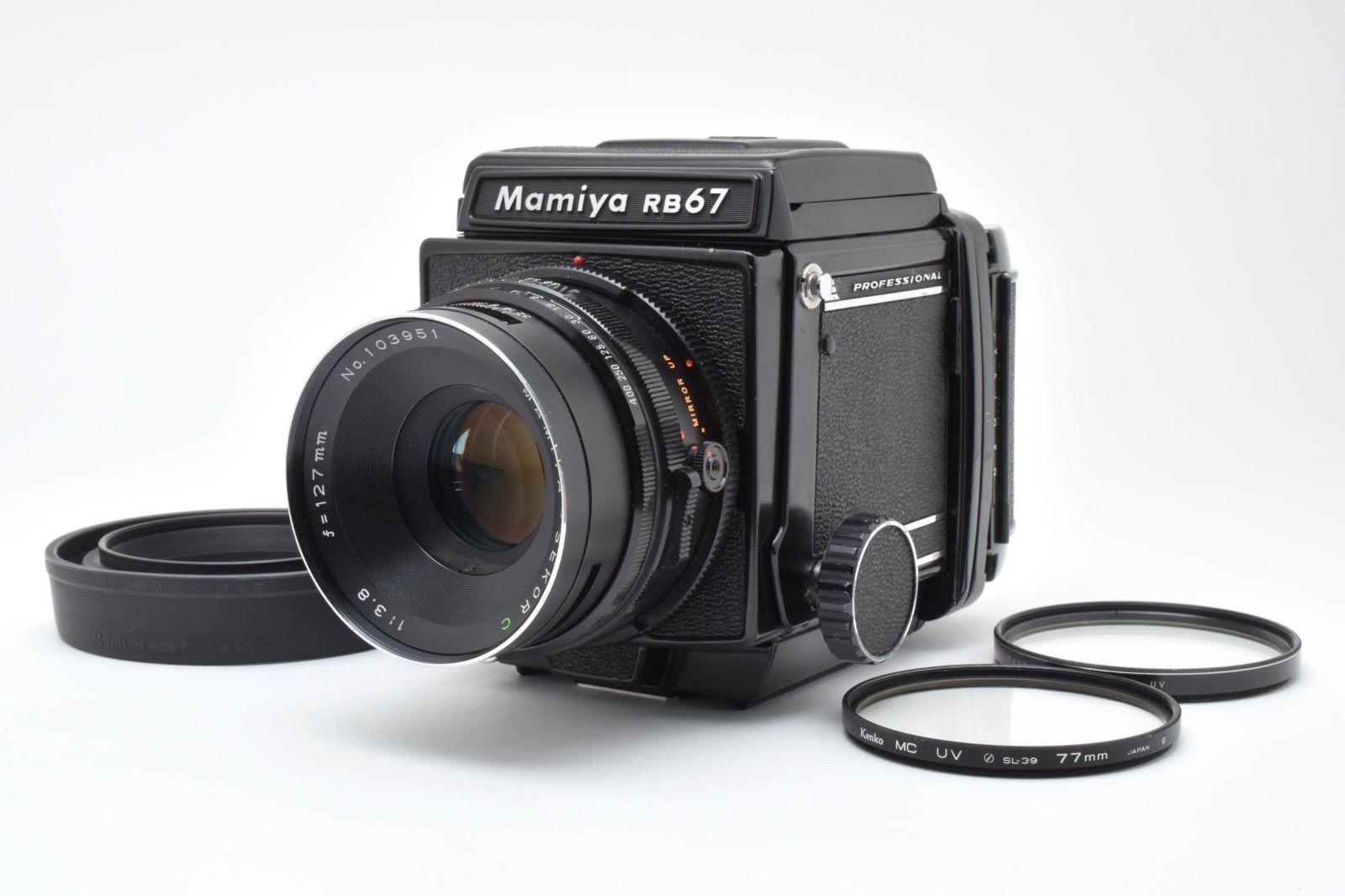 ◇◇ 完動美品 マミヤ Mamiya RB67 Pro + Sekor C 127mm f/3.8 中判