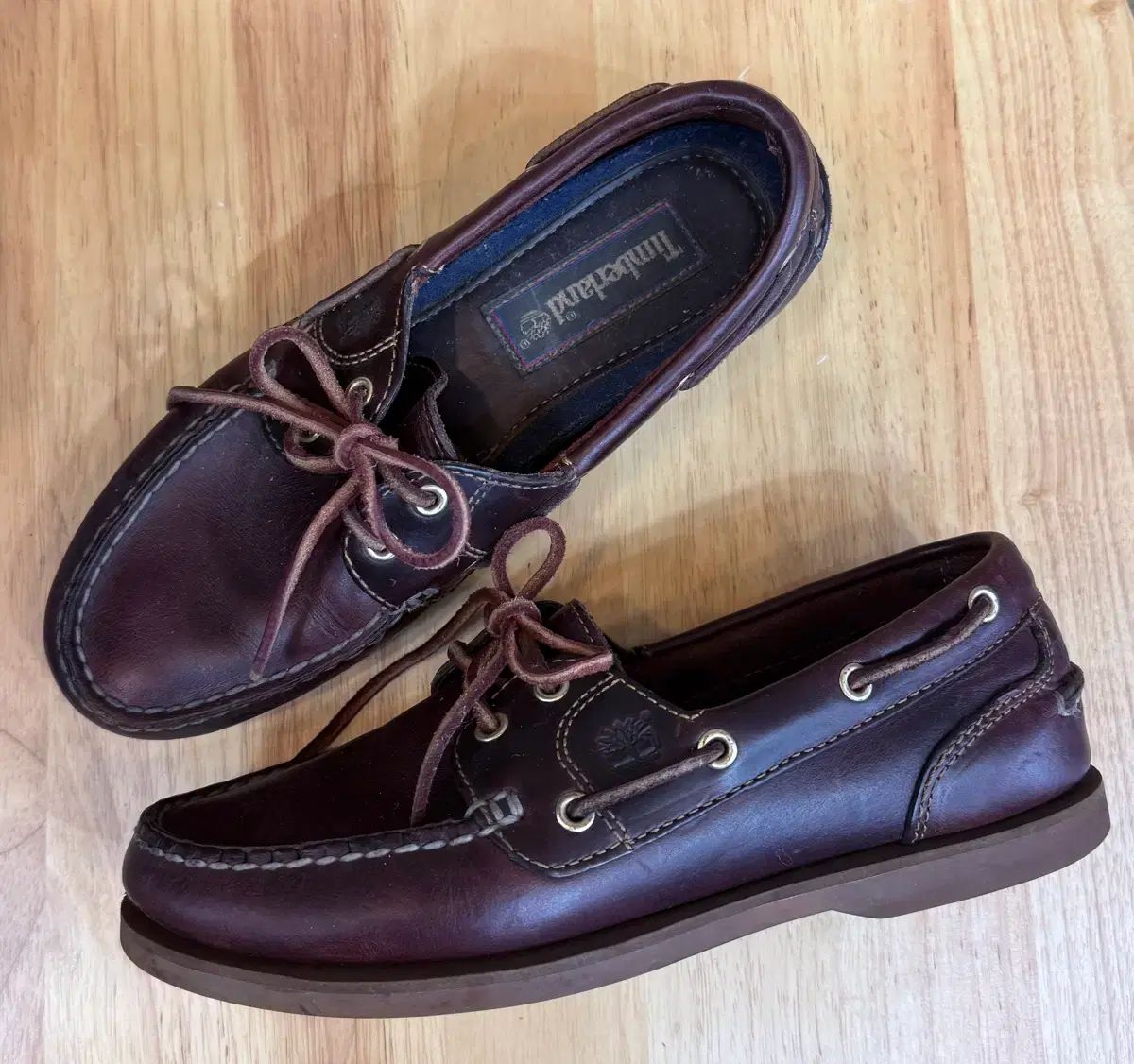 ティンバーランド Timberland Classic 2 アイ ボート シューズ6 5 W 235