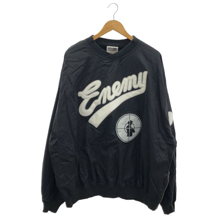 SAINT Mxxxxxx セントマイケル SM YS 1 0000 C 21 PE_NYL PLOVR ST ENEMY BK メンズ ブラック XL