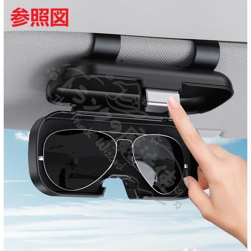 新品未使用】☆ランドローバー☆オレンジ☆車用 サングラス ホルダー