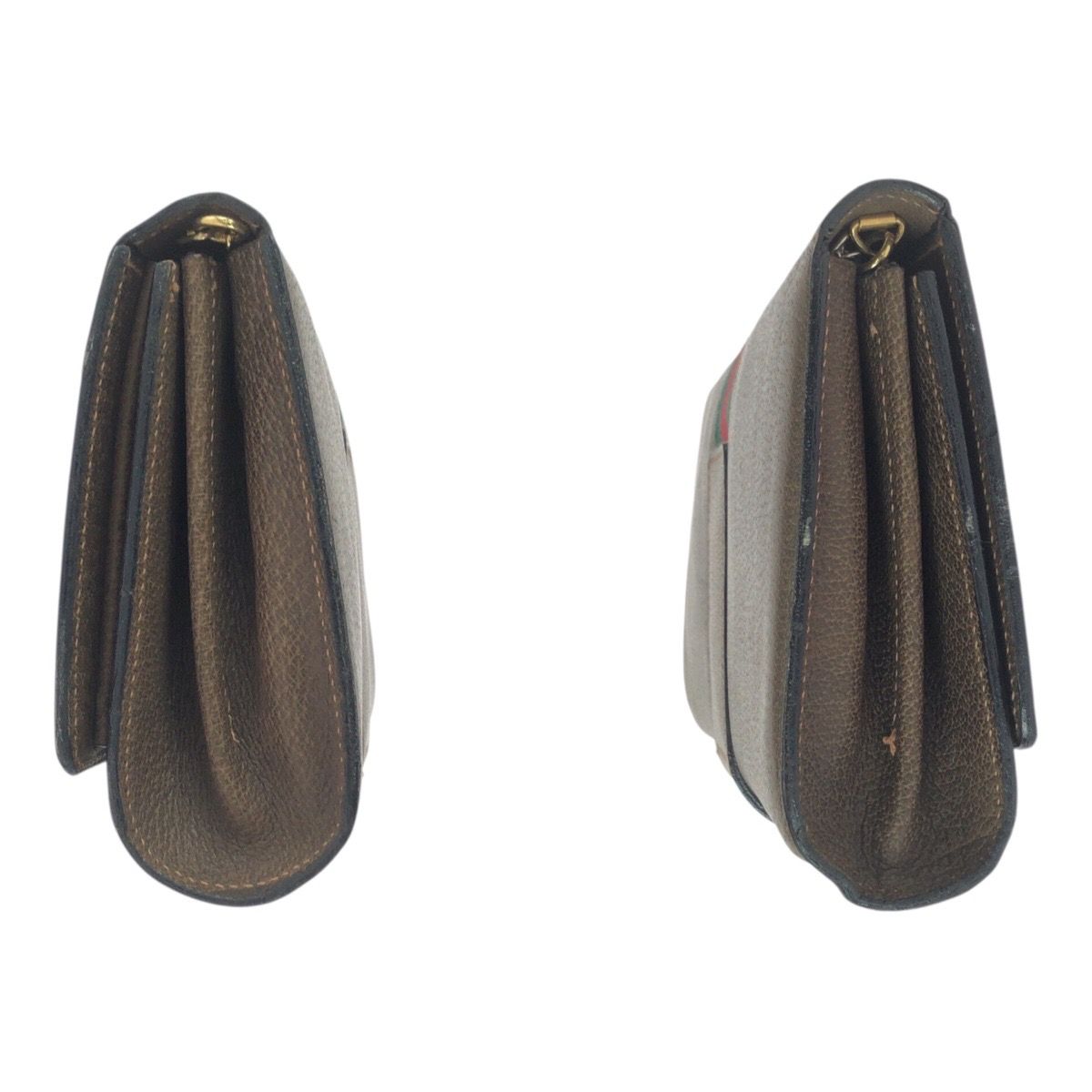 GUCCI グッチ ヴィンテージ オールドグッチ シェリーライン ブラウン