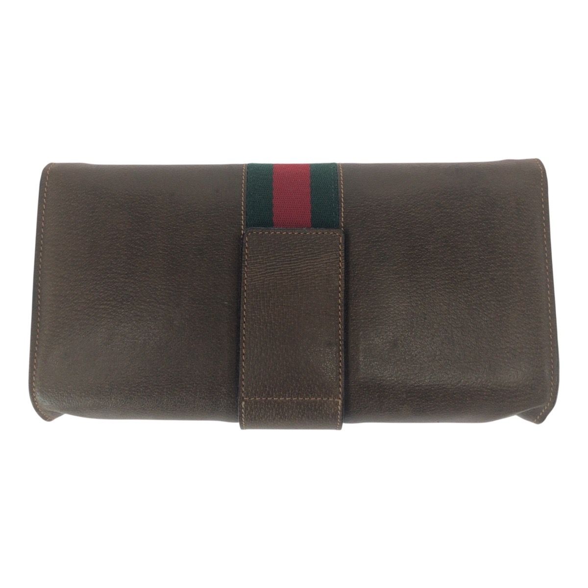 GUCCI グッチ ヴィンテージ オールドグッチ シェリーライン ブラウン