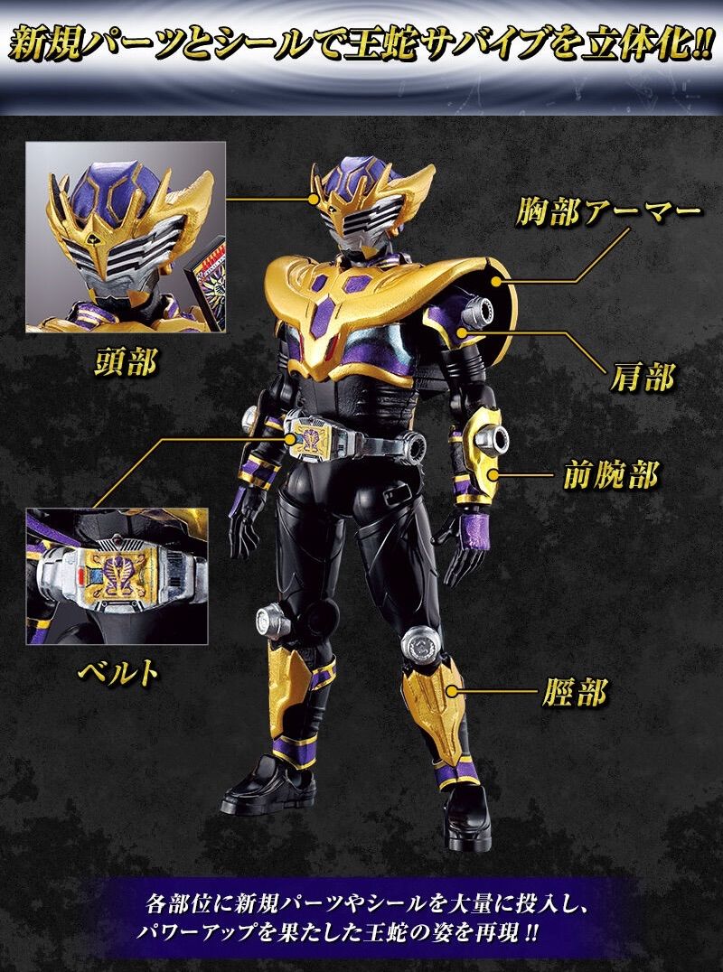 SO-DO CHRONICLE 仮面ライダー龍騎 仮面ライダー王蛇セット - メルカリ