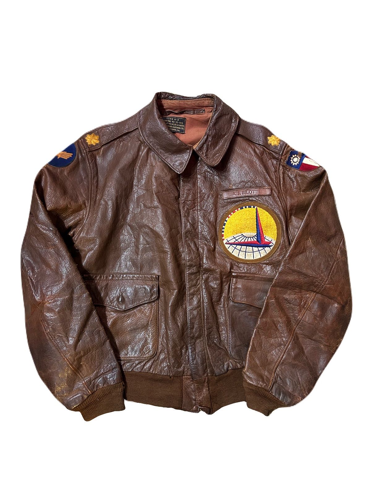 40‘s USAF A 2 Rough wear clothing co W 535 AC 18091 14 th Air Force