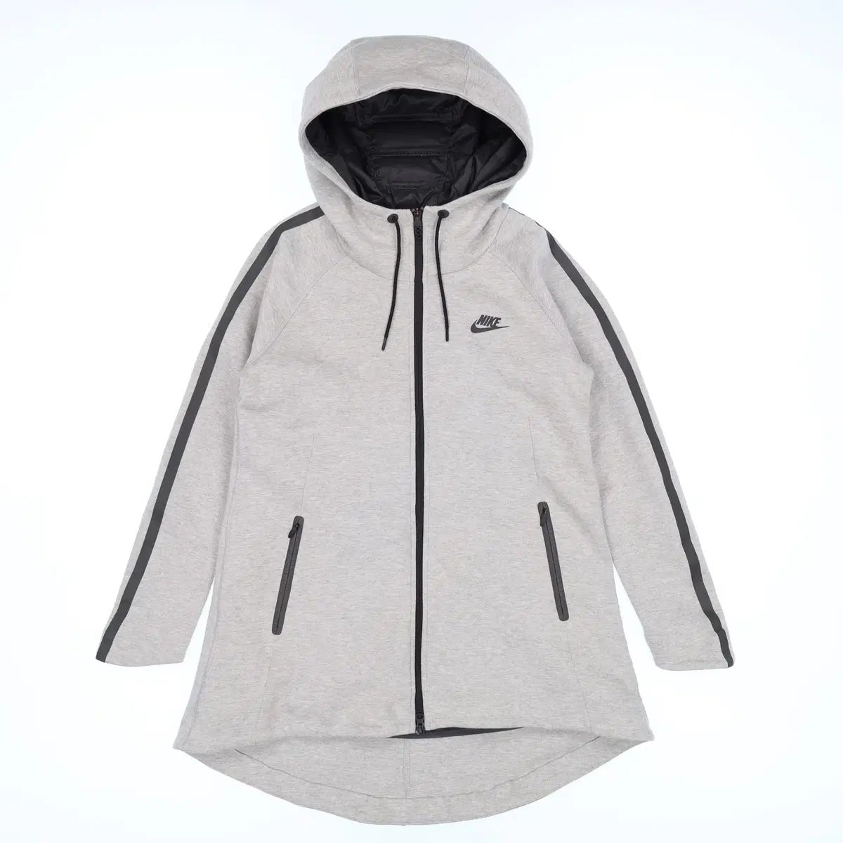 L NIKE ナイキ テックパック エアロロフト グースダウン ダウン フードジップアップ N 7133