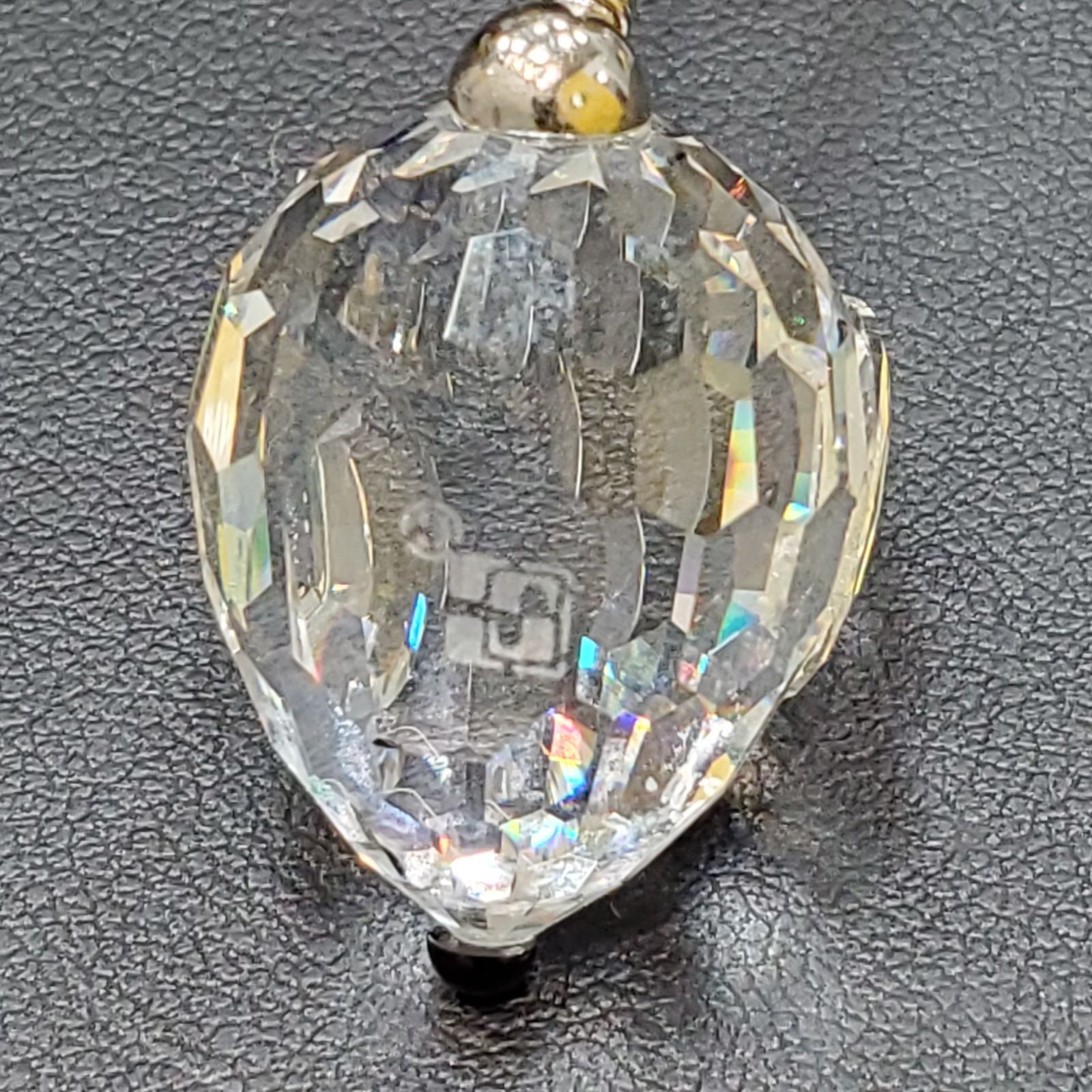 EL6】SWAROVSKI スワロフスキー 旧刻印 クリスタル 置物 クマ 金魚