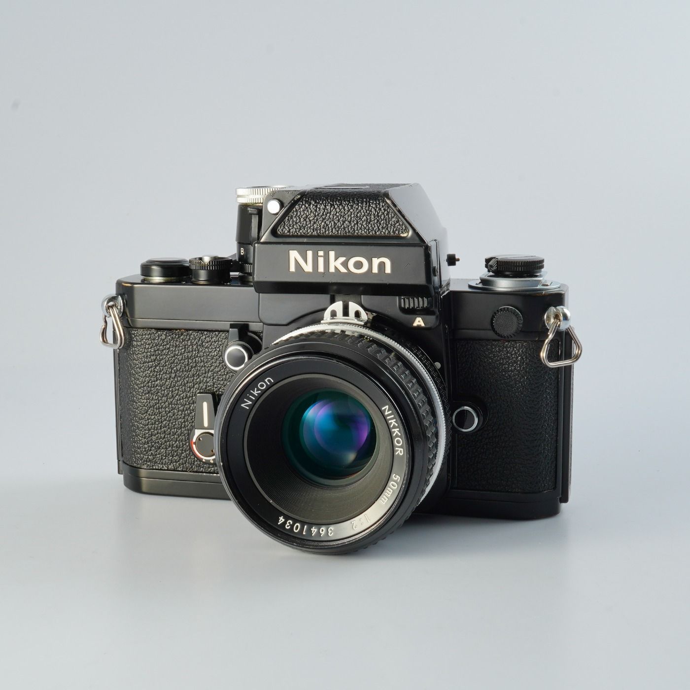 TESTED Nikon ニコン F 2 Photomic A DP 11 Black NIKKOR Ai 50 mm MF フィルム一眼レフカメラ