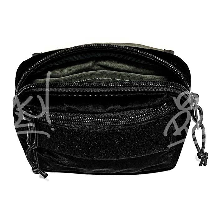 送料無料 メンズ ミニポーチ ブラック Supreme シュプリーム Velvet