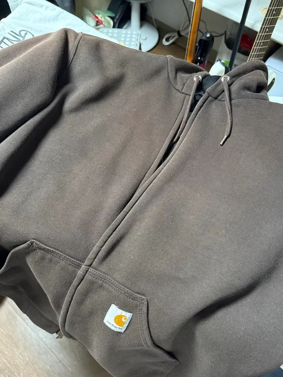 カーハート サーマル フードジップアップ M