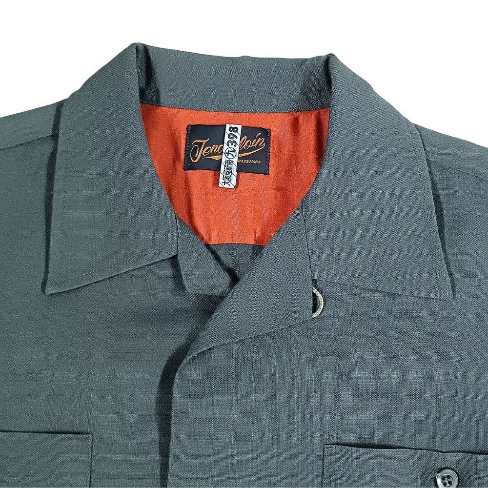 TENDERLOIN テンダーロイン オープンカラー ウール シャツ 薄手 長袖