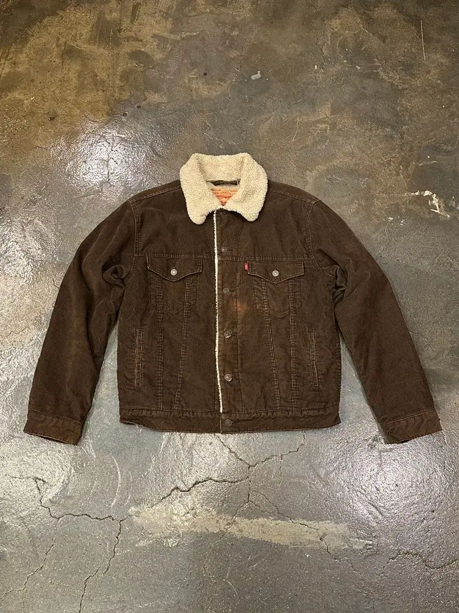 リーバイス コーデュロイ シェルパ ジャケット M