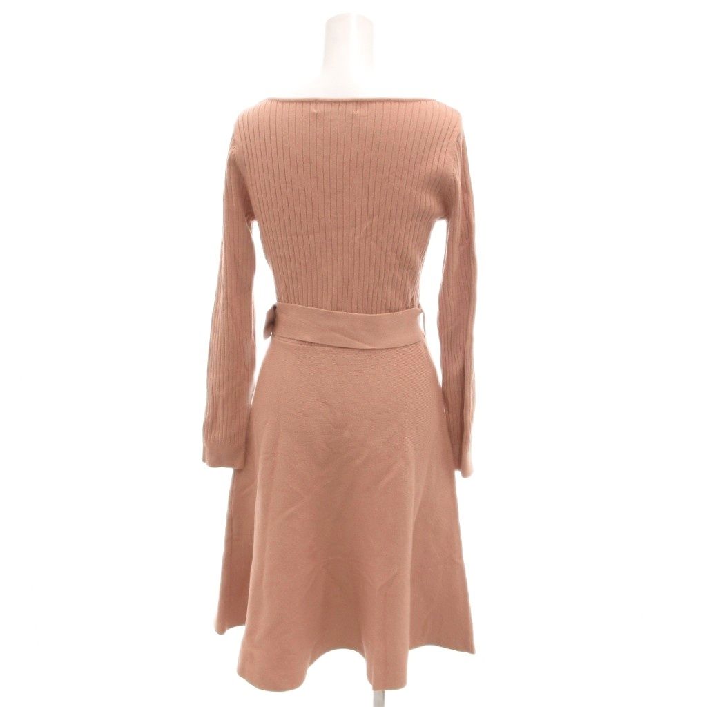 ジャスグリッティー JUSGLITTY ニットワンピース ロング丈 1 ピンク V