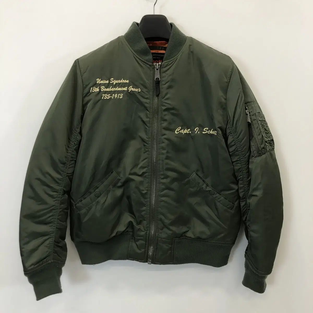 Schott ショット NYC MA-1 フライト オリジナル MA-1ジャケット L